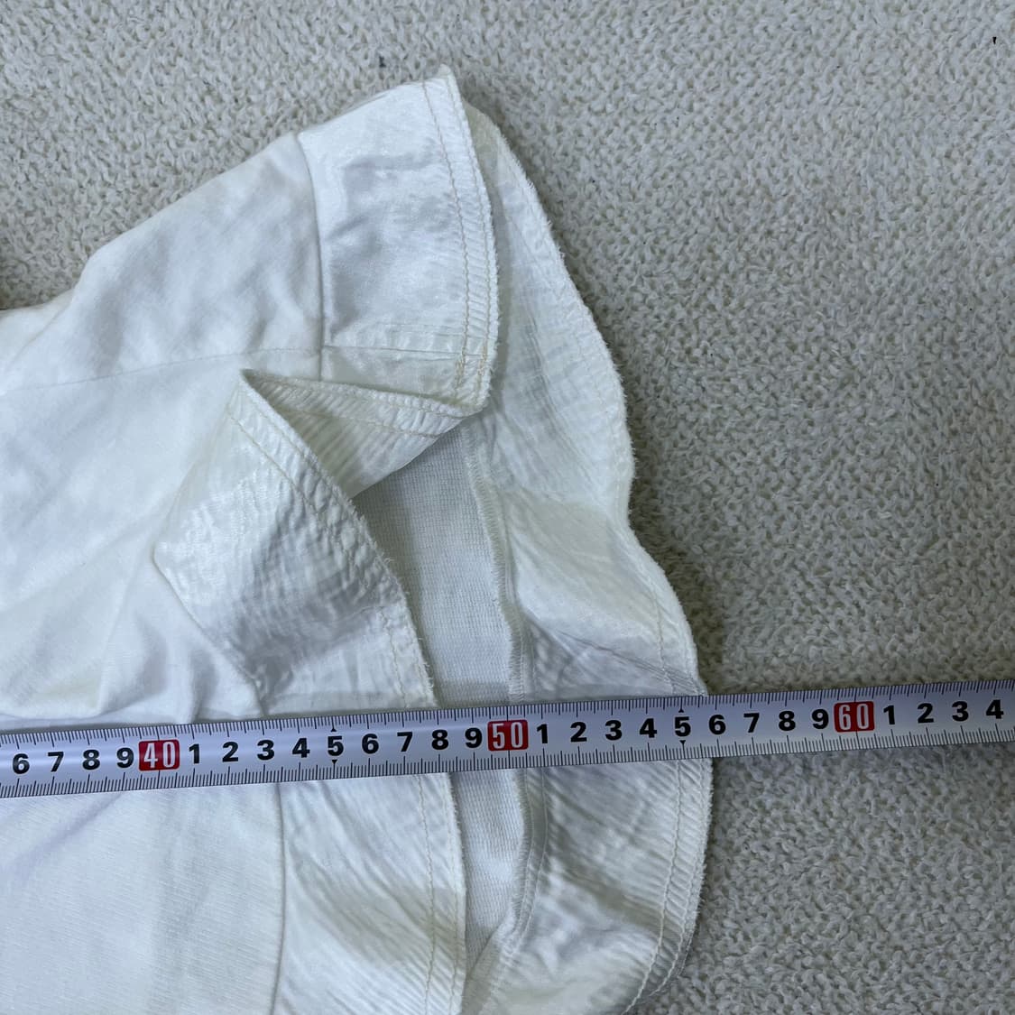 38 럭키슈에뜨 여성 프릴 반팔티 0415M 상품이미지6