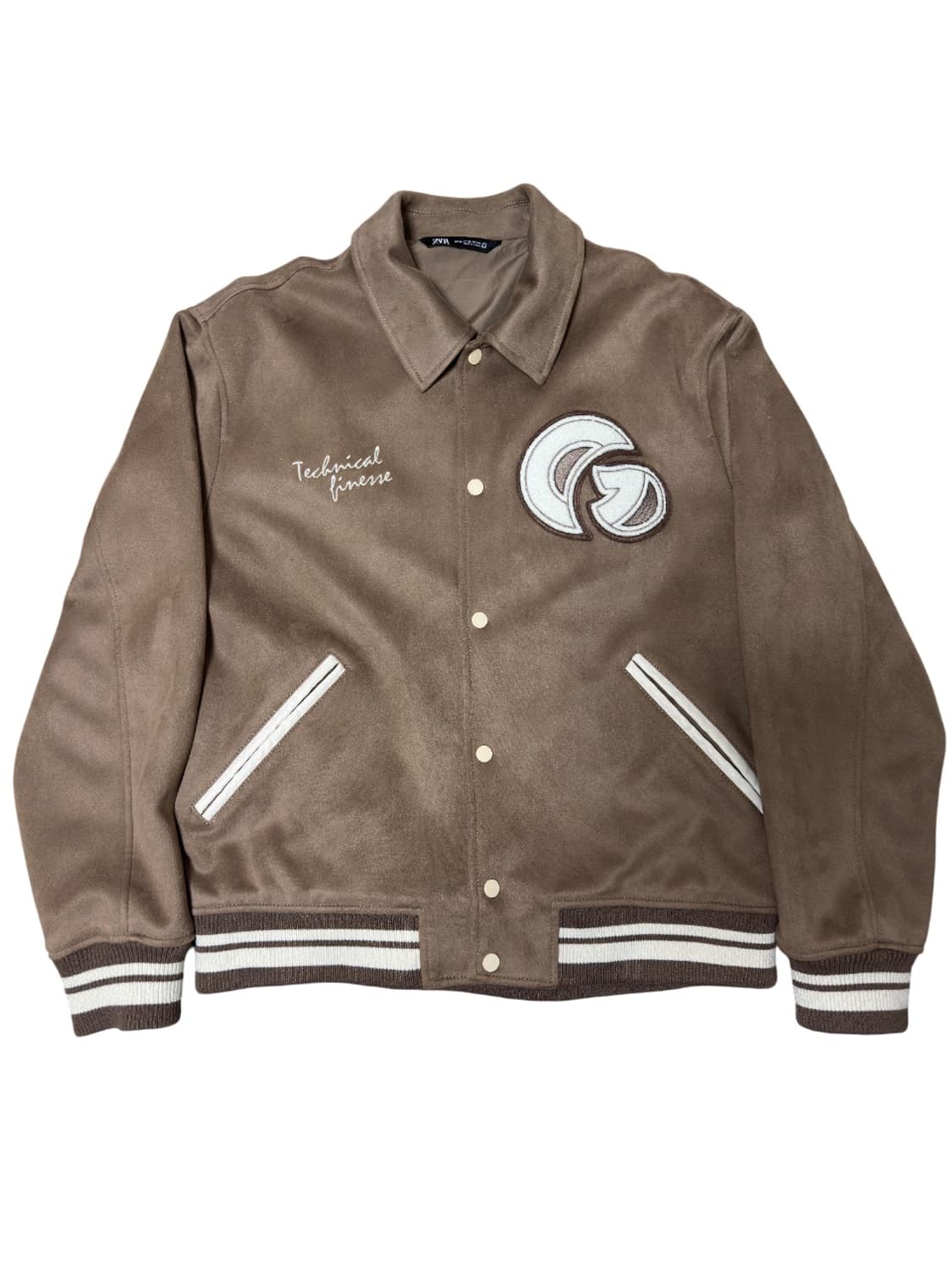 자라(ZARA) 페이크 스웨이드 보머 자켓 상품이미지1