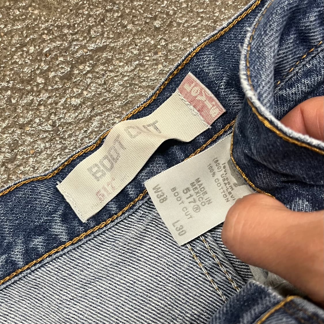 00s Levis517 데님 부츠컷 (38“) 상품이미지6