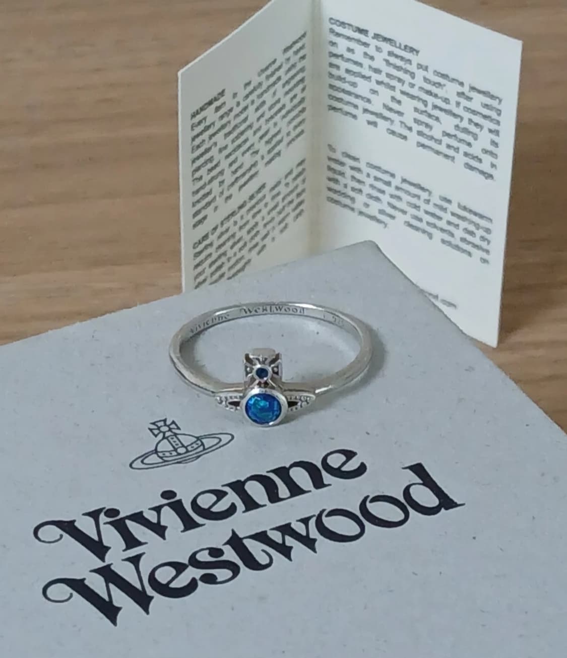 비비안웨스트우드 런던 orb 링 상품이미지4