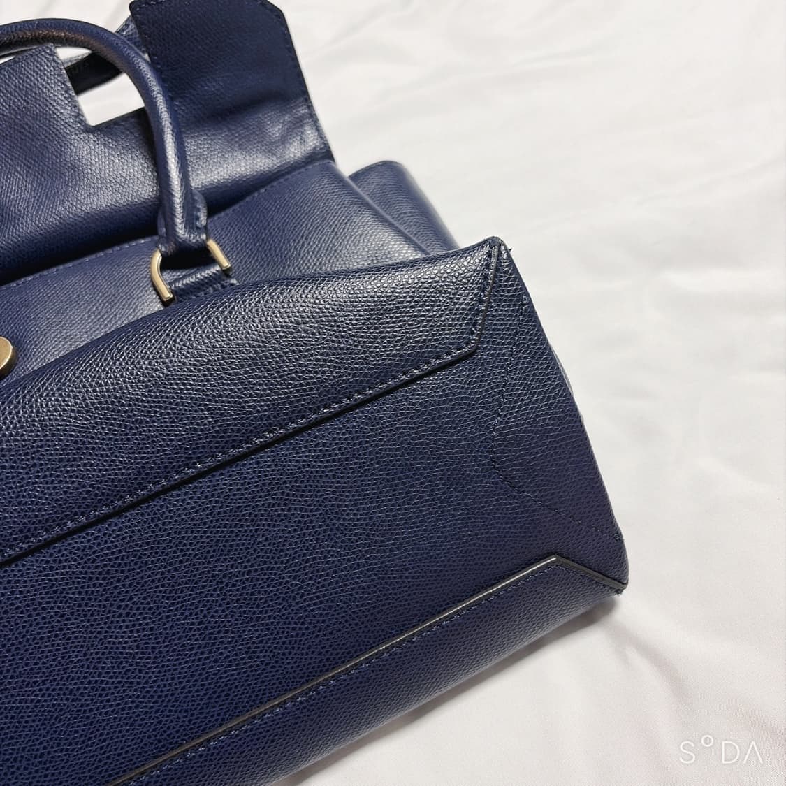 랑방 숄더 크로스백 네이비 상품이미지5