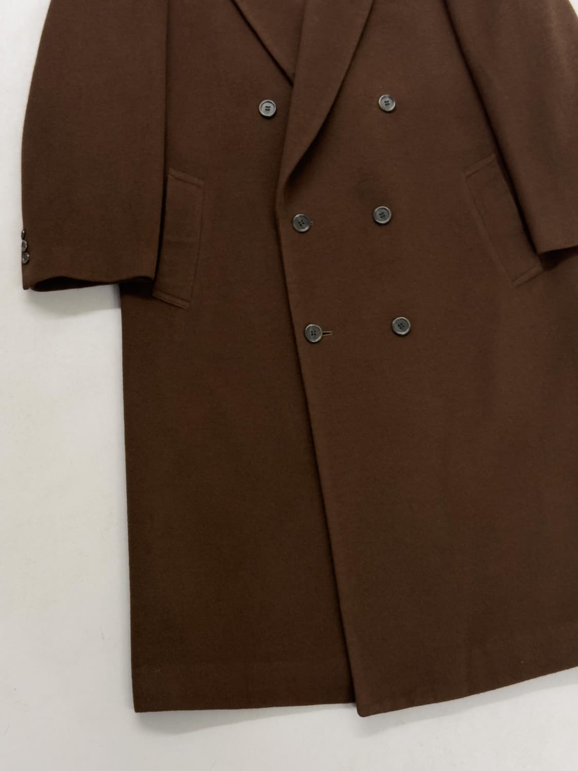 캐시미어 더블 코트 상품이미지4