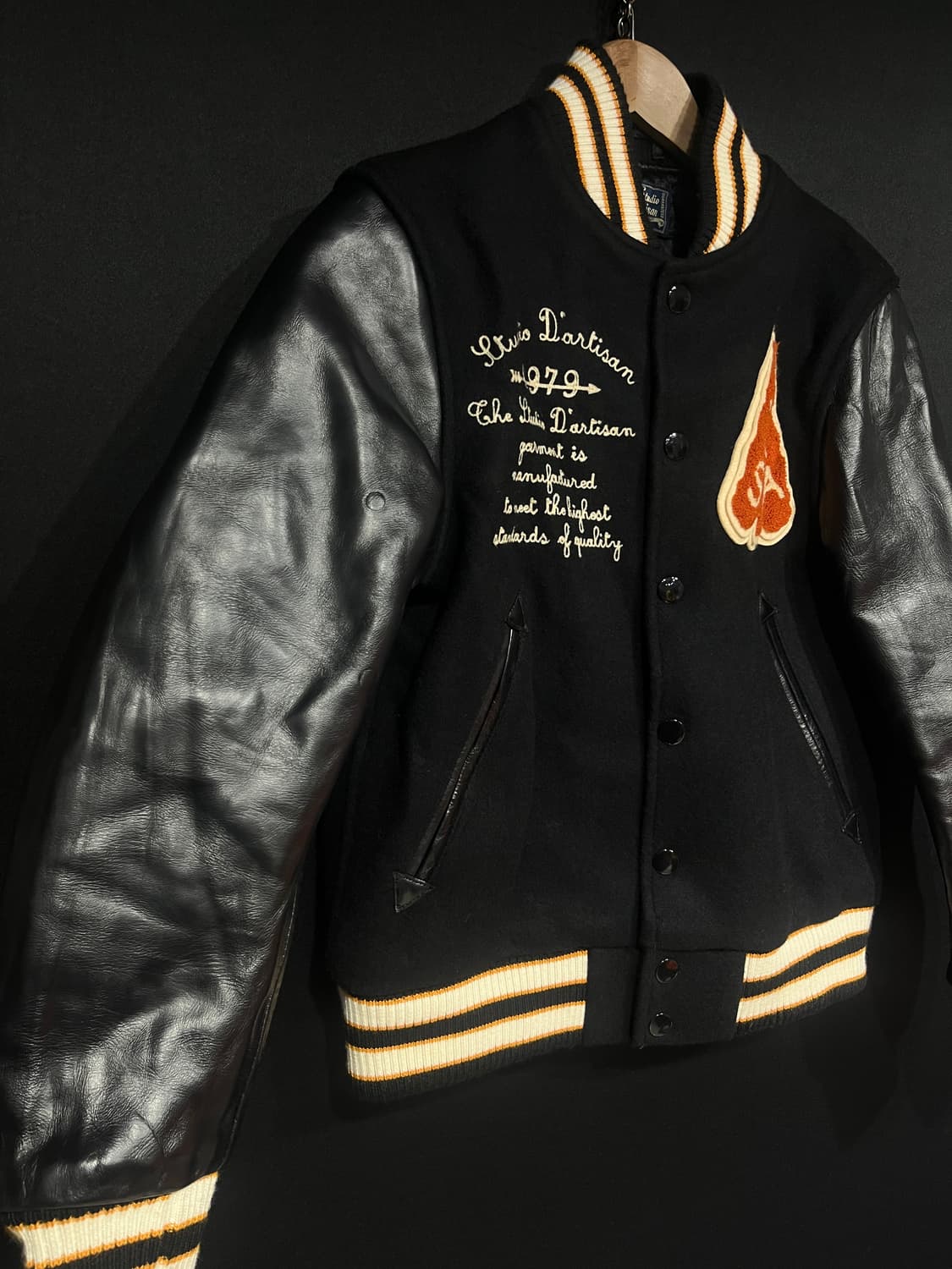 Studio D'Artisan 스튜디오 다치산 말가죽 바시티 상품이미지3