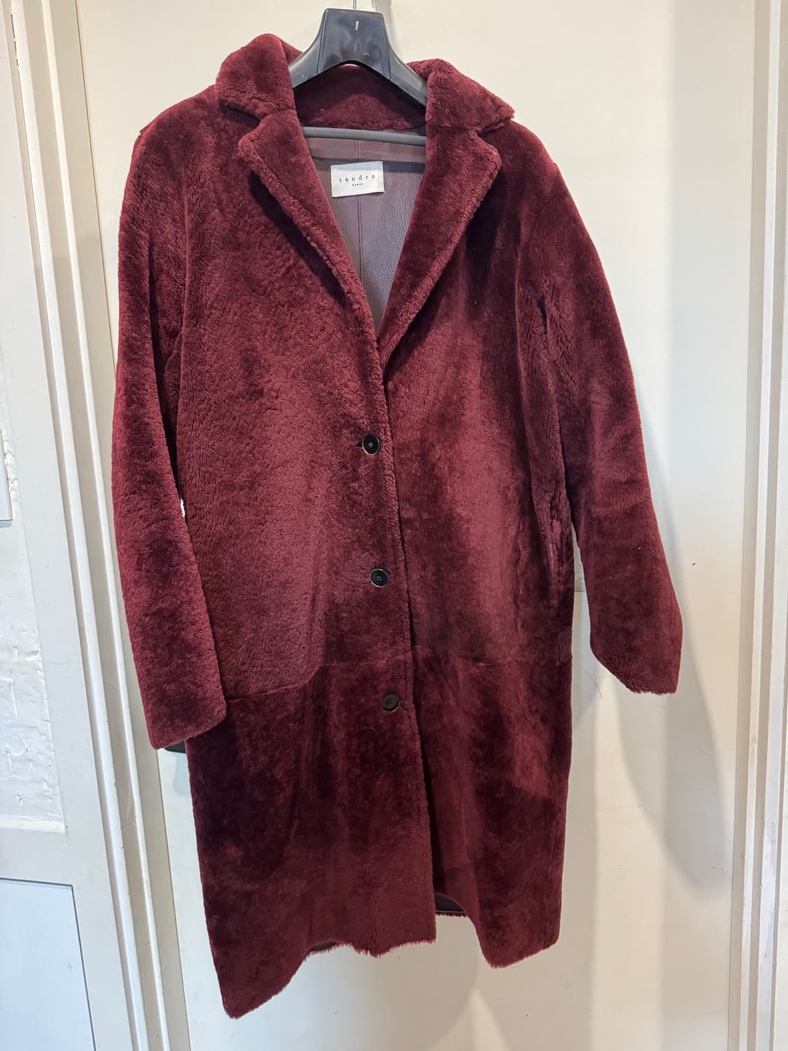 sandro 산드로 양가죽 무스탕 상품이미지2