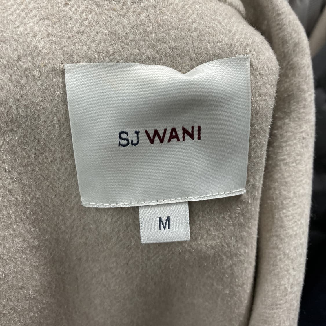 SJ와니 울 견 캐시미어 여성자켓 베이지 M  상품이미지4