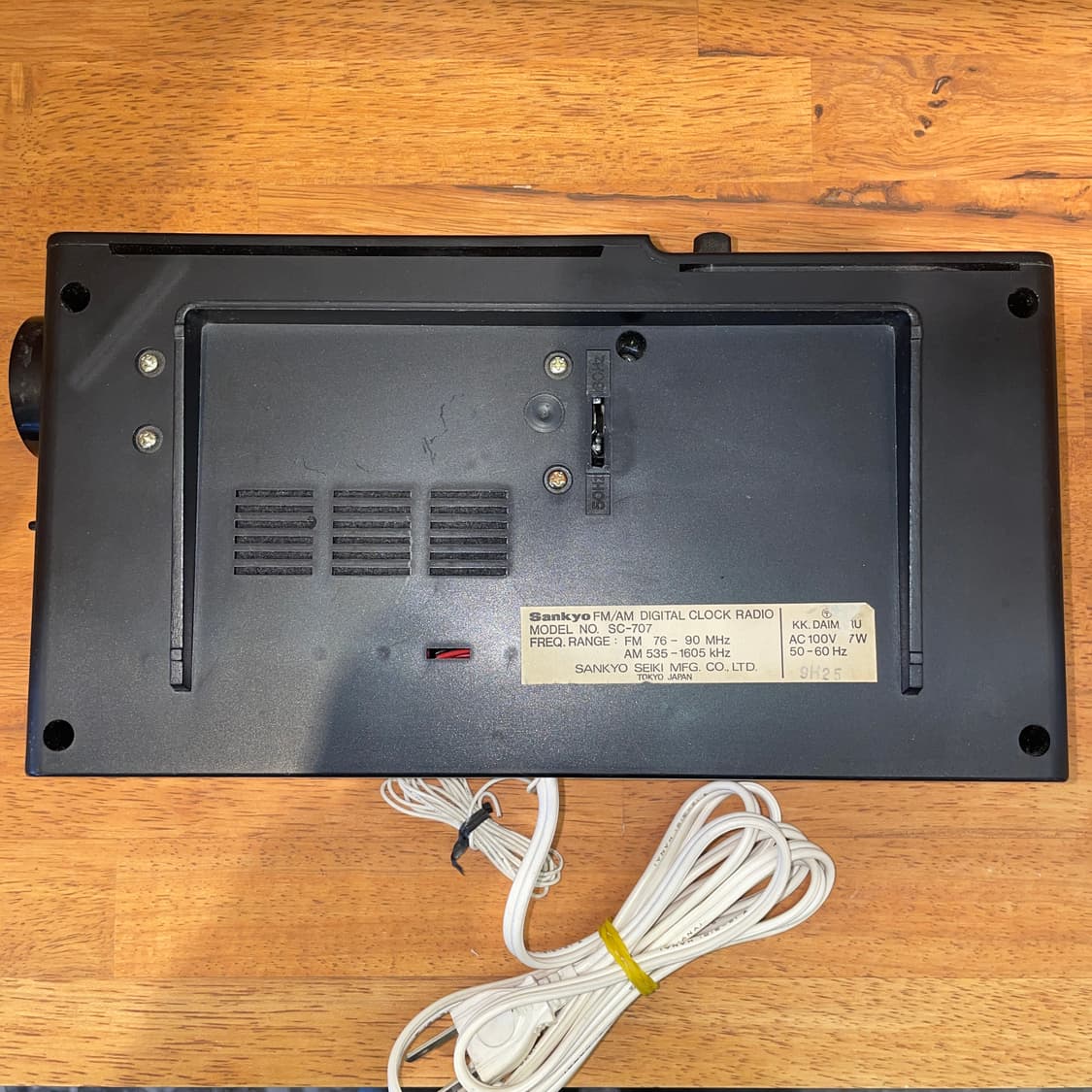 SANKYO SC-707 Digital Clock Radio 상품이미지5