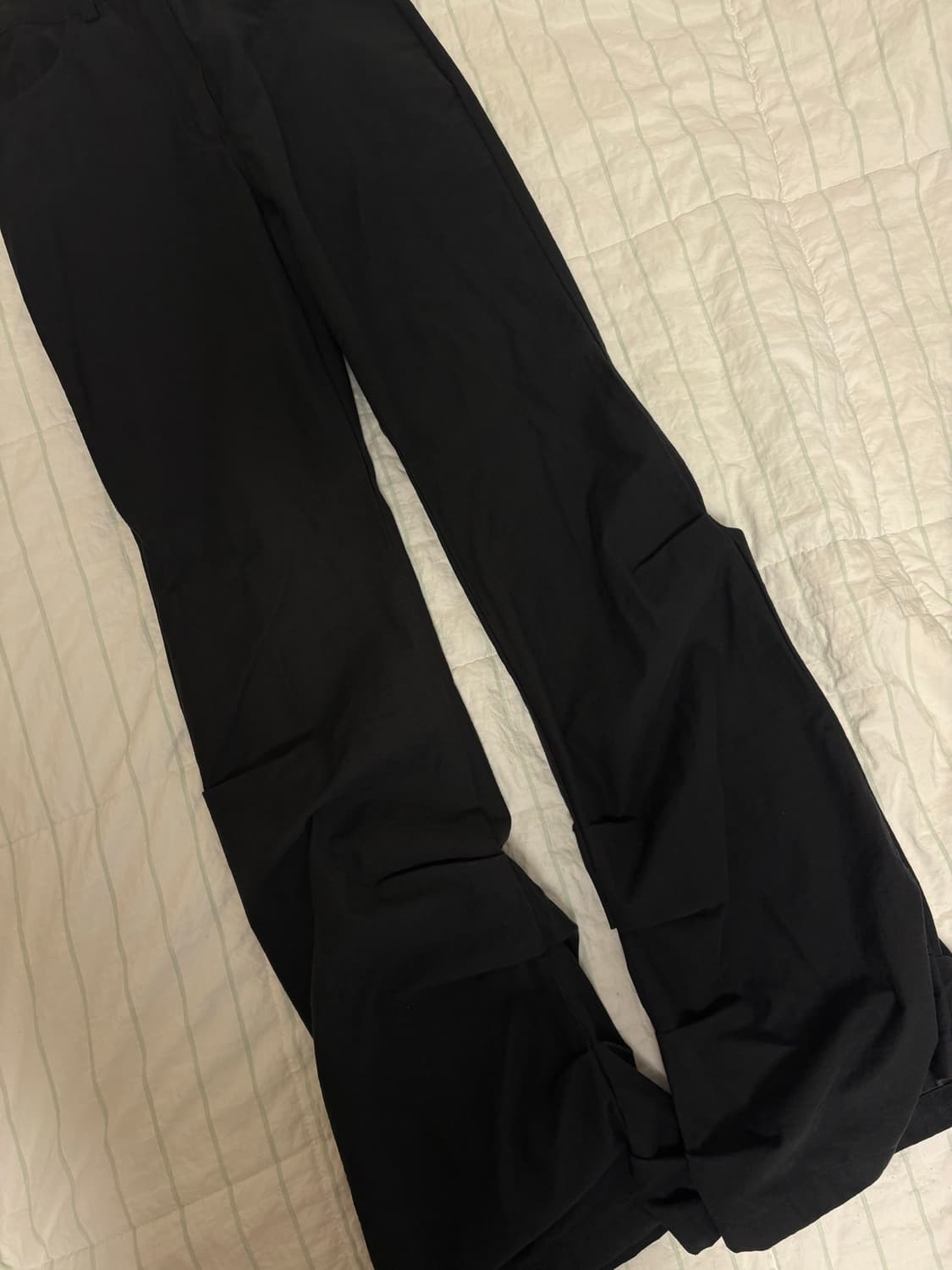 미세키서울 Cotton shirring bootscut pants 상품이미지3