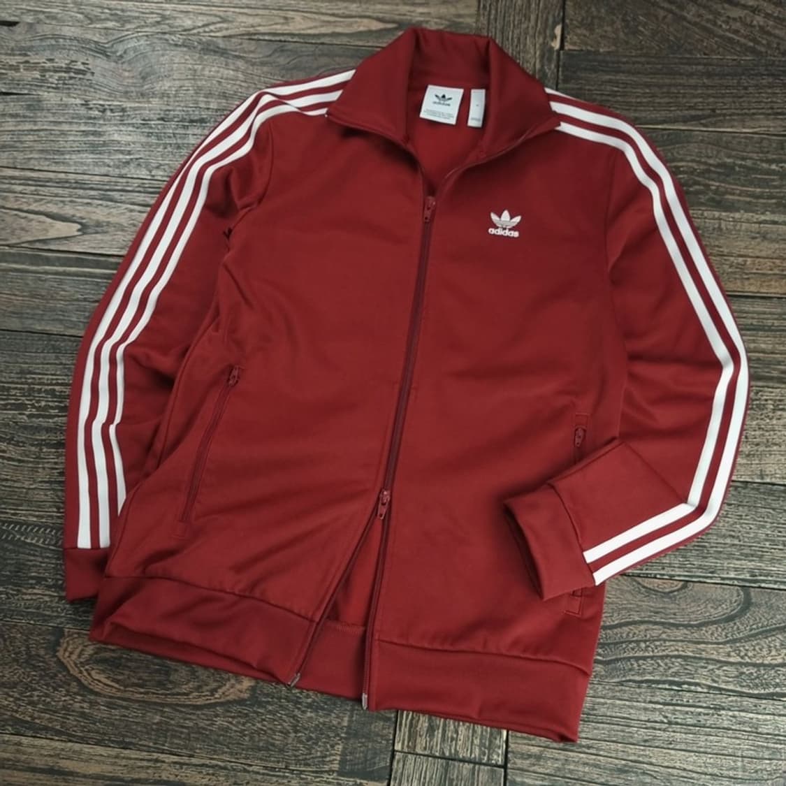 [아디다스] 베켄바우어 져지 트랙탑 집업 자켓 레드 M17807 상품이미지1