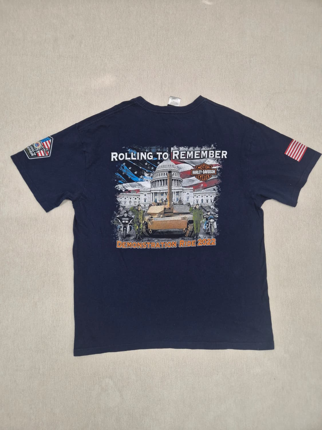 할리데이비슨 반팔티 상품이미지2