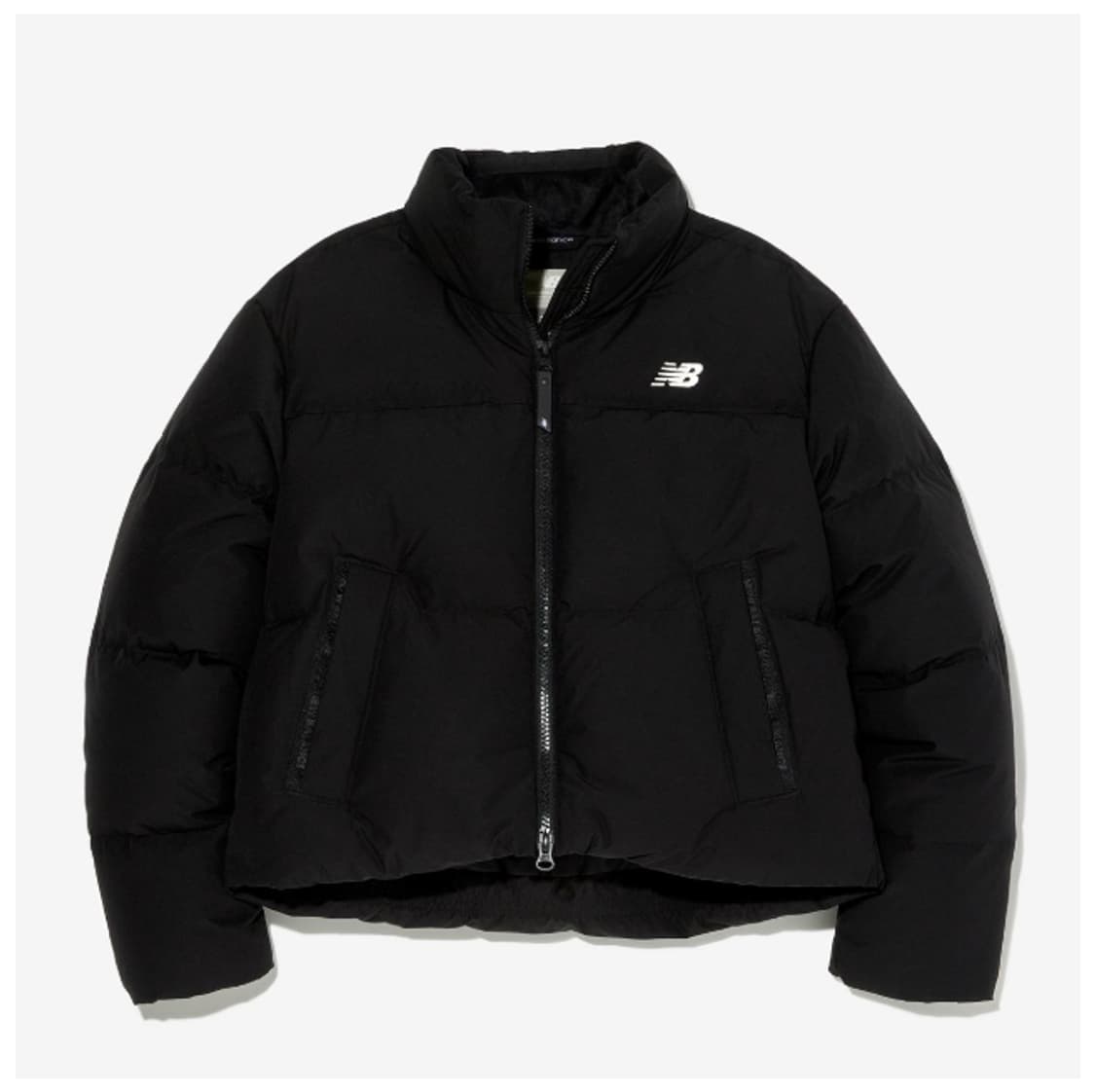 뉴발란스 액티브 숏 구스 다운 블랙 상품이미지1