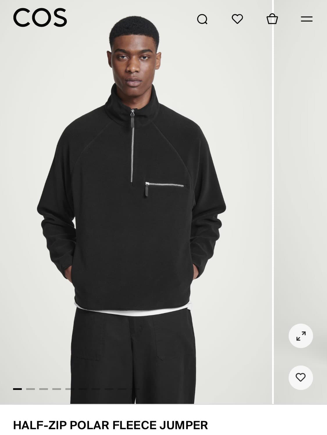 Cos 리에르맛 후리스 상품이미지1