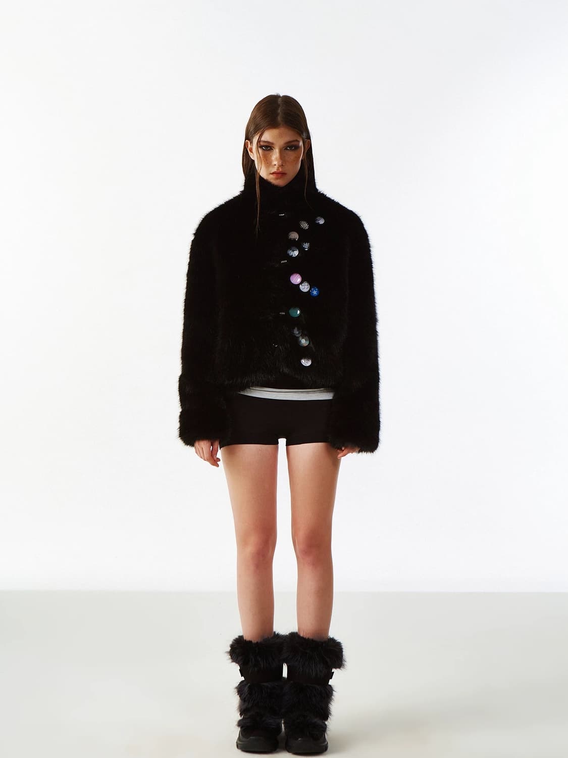 FUTUREOFX 퍼 배지 에코 퍼 상품이미지1