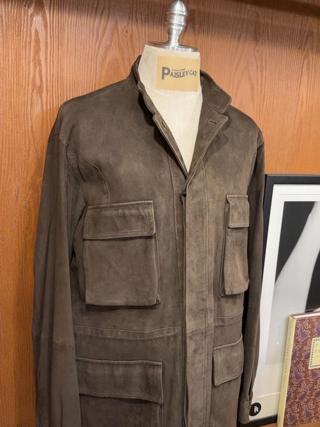 홀링턴 파리 X 엠메티 스웨이드 자켓 상품이미지3