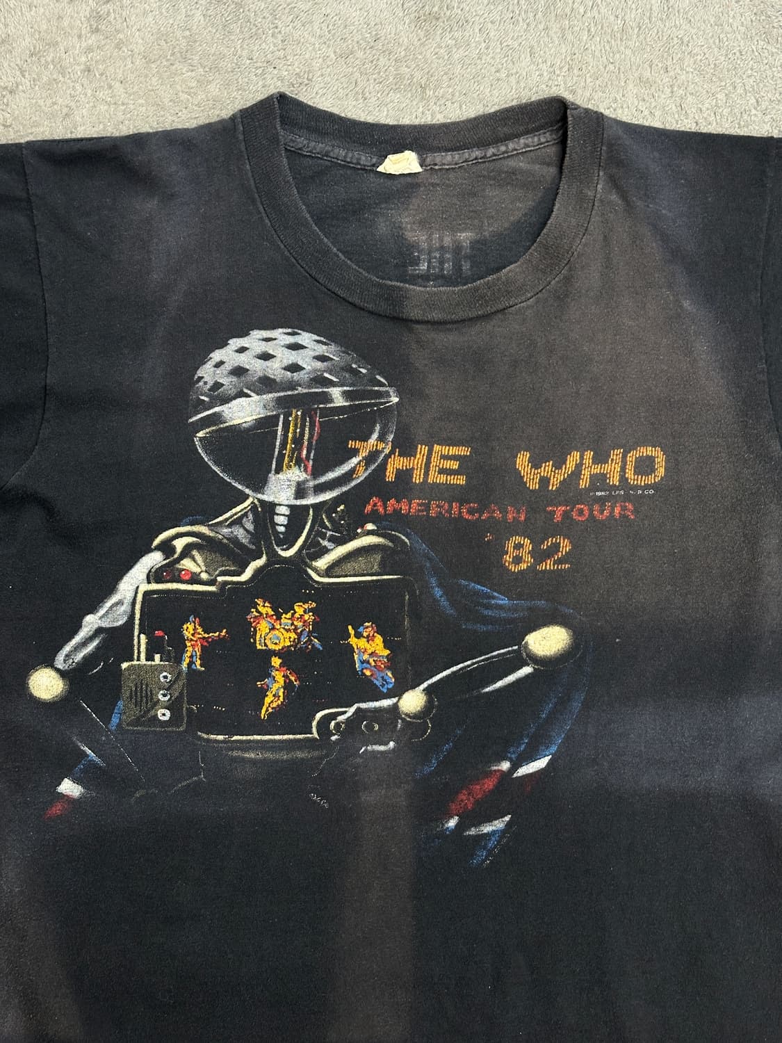 1982' The Who 아메리칸 투어 티셔츠 L 상품이미지3