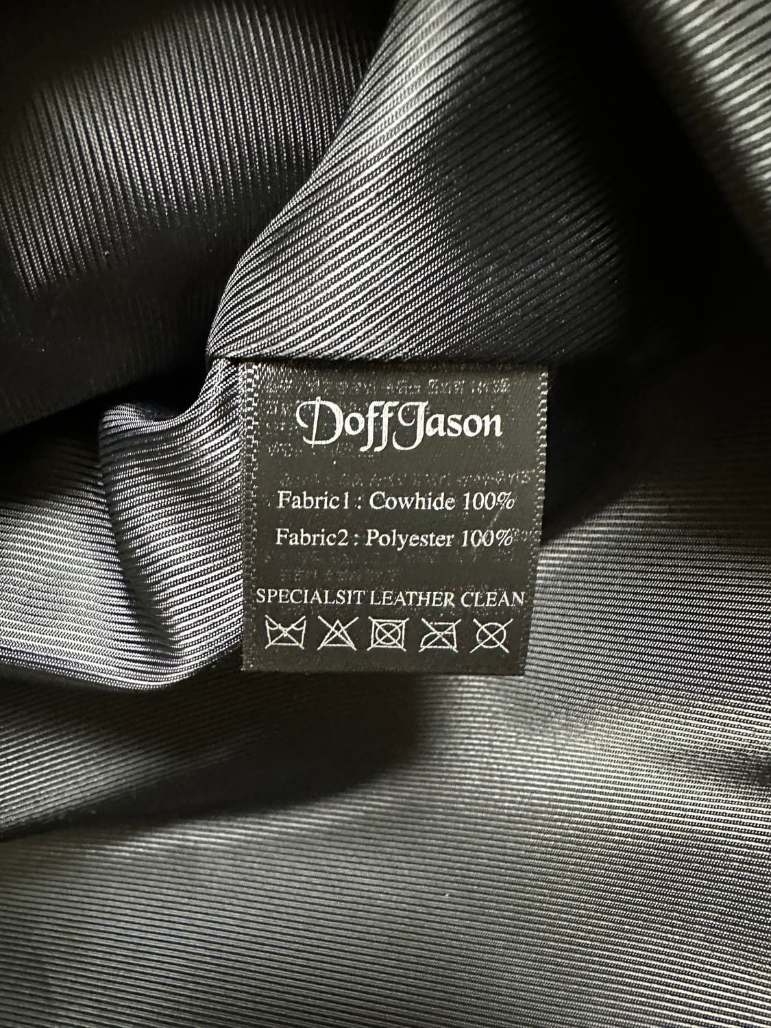 도프제이슨 레이싱 소가죽 자켓 (xl) 상품이미지7