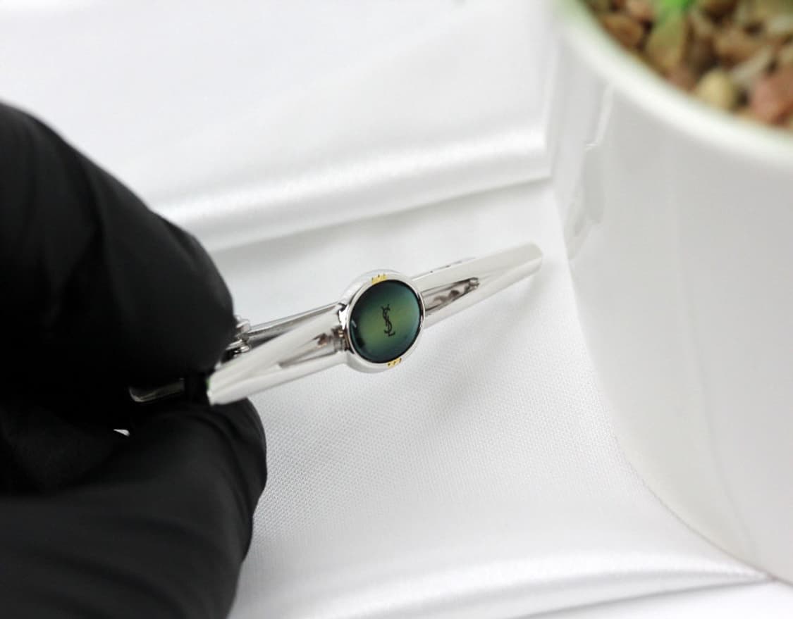 입생로랑 A등급 5.1cm 남자 명품 넥타이핀 상품이미지4