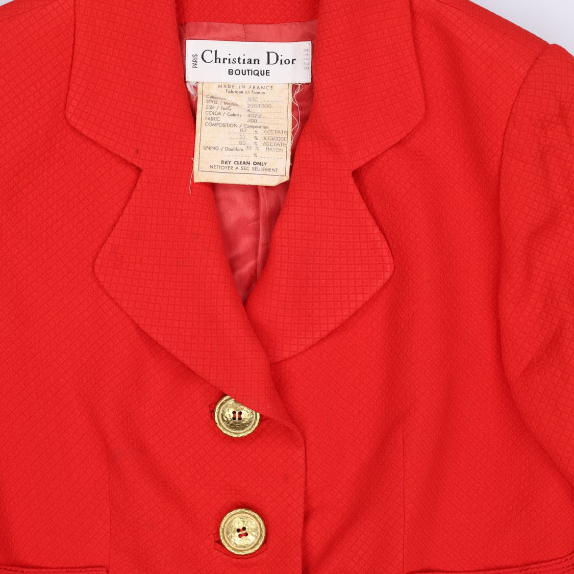 42 디올 여성 블레이저 자켓 0224H1 상품이미지4