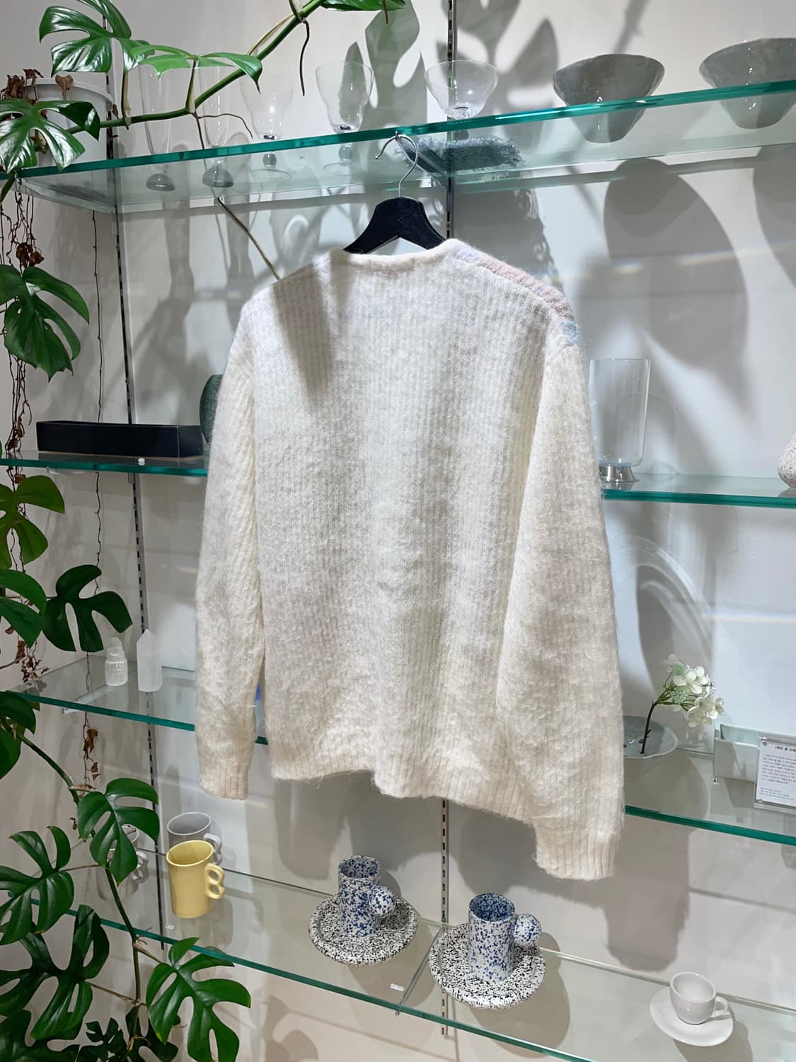 슈프림 brushed grid cardigan 상품이미지5