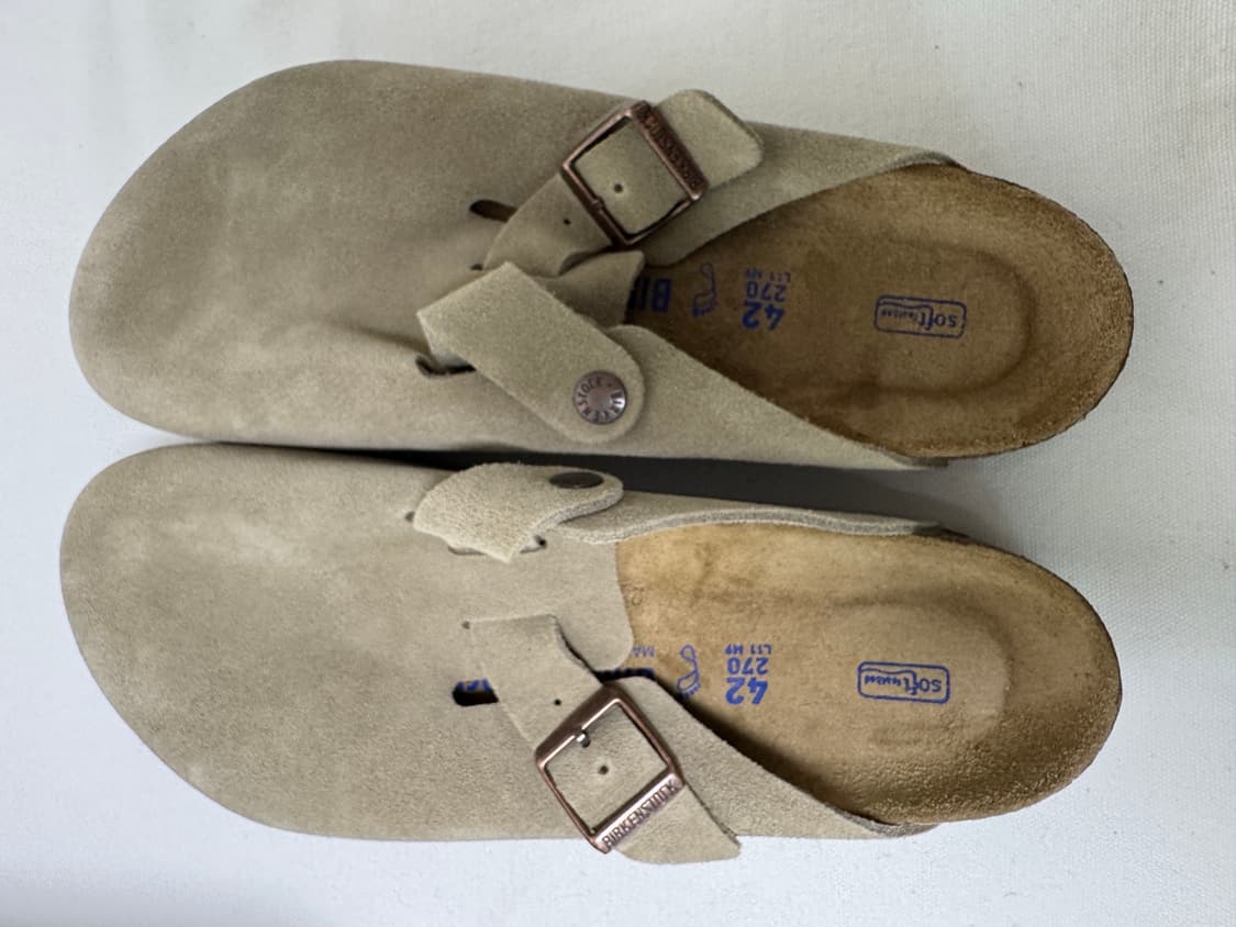 버켄스탁 보스턴 타우페 42 사이즈 레귤러핏 상품이미지3