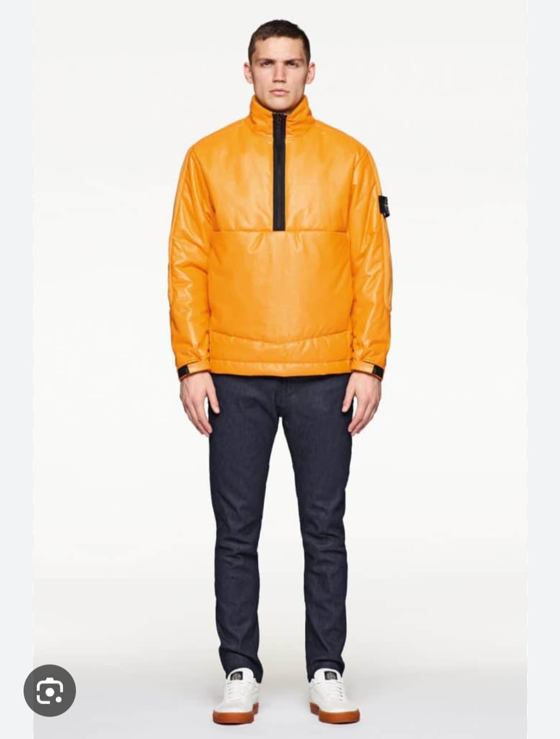 스톤아일랜드 페더웨이트 레더 프리마로프트 아노락 패딩 상품이미지8