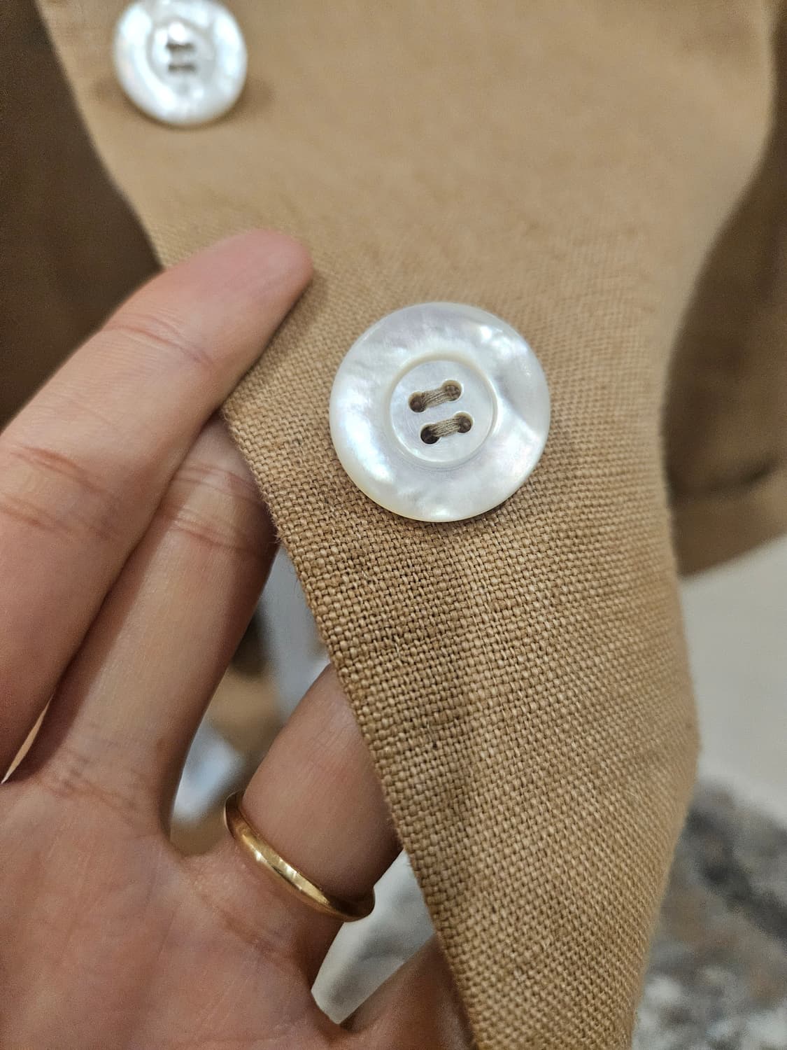 막스마라 린넨자켓 메이드인 이태리 상품이미지2