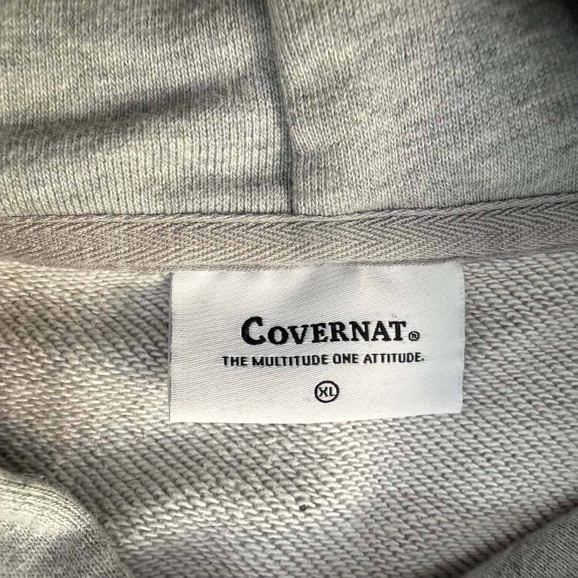 XL 커버낫 그레이 후드집업 0213T1 상품이미지5