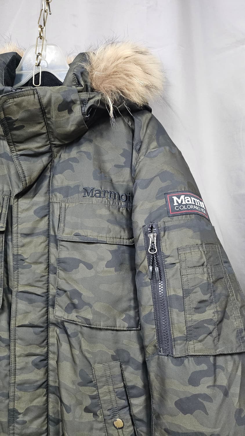 200 마모트  카모 퍼  후드 패딩  상품이미지2