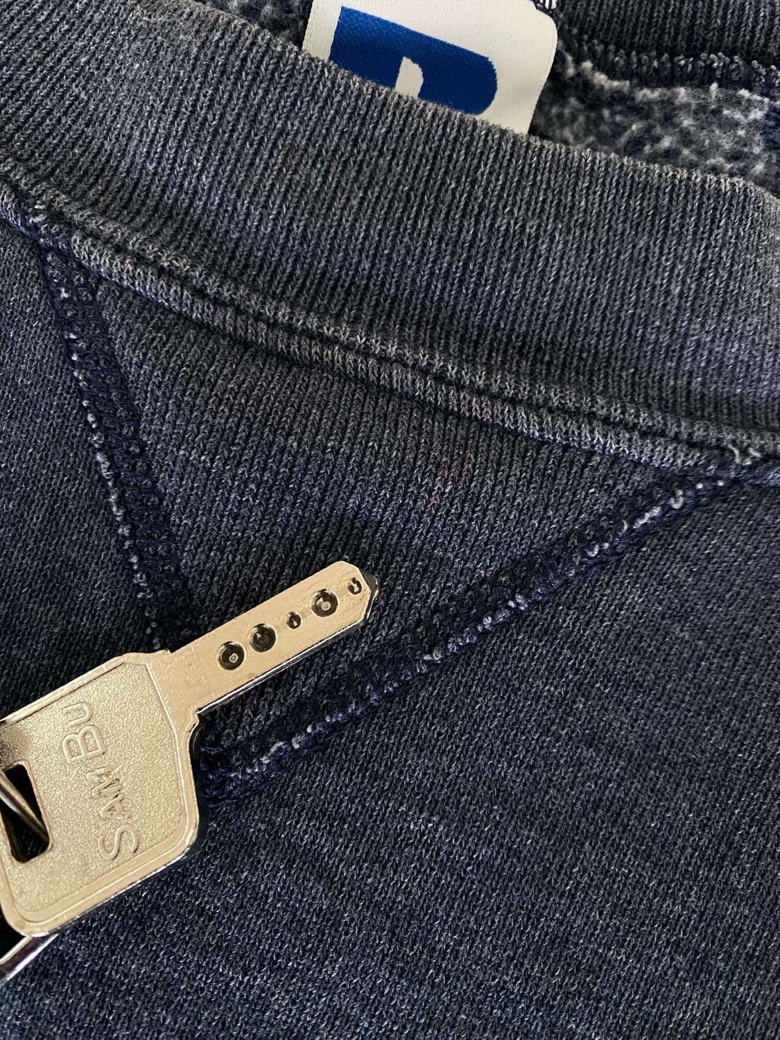 (L) 90s 빈티지 러셀 스웻셔츠 다크그레이 상품이미지7