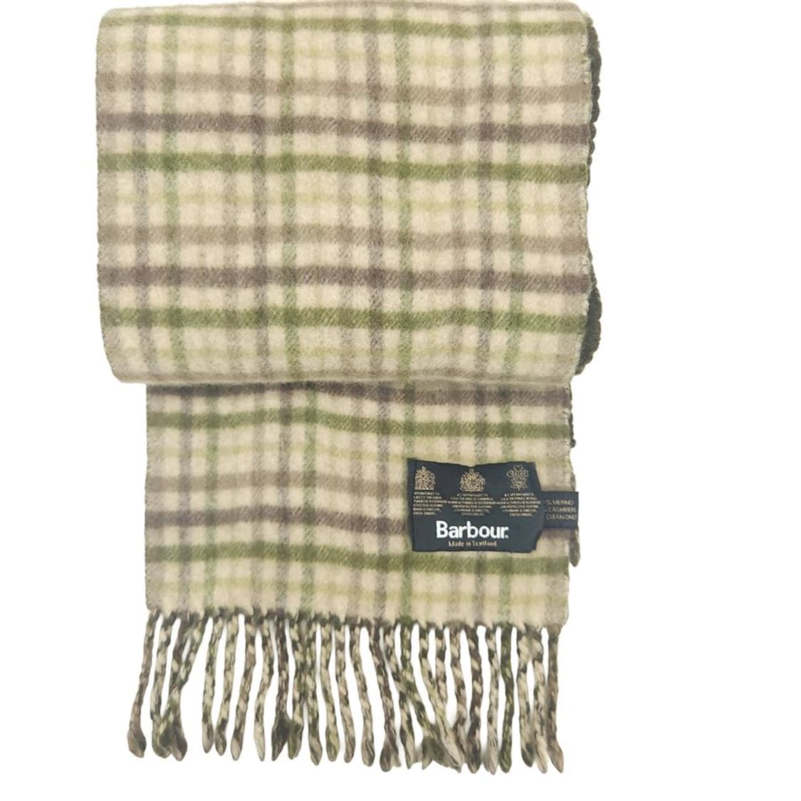 [F]바버(Barbour) 체크 캐시미어혼방 머플러[Y5C-295] 상품이미지3