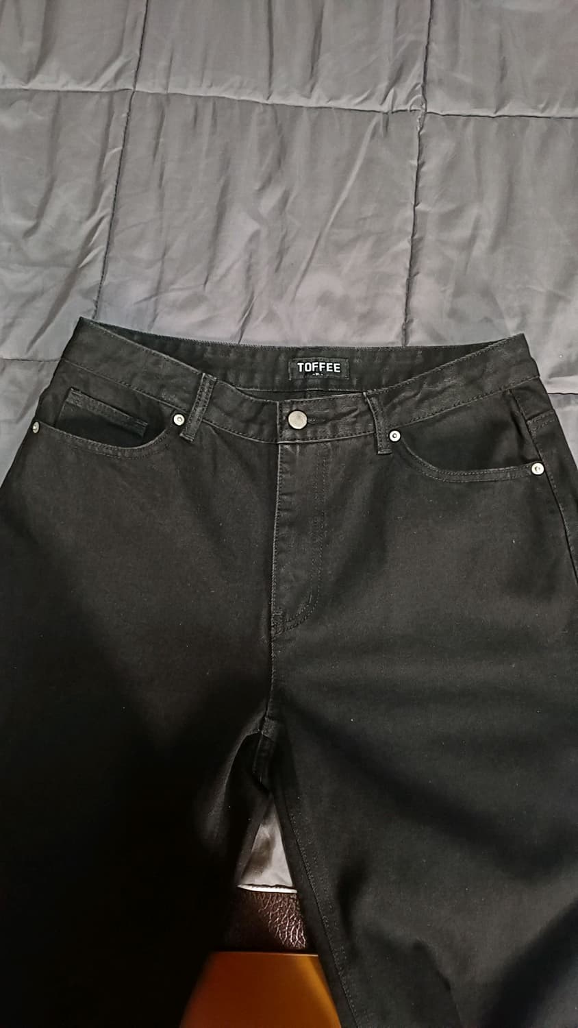 토피 블랙진 33인치 기장107 상품이미지2