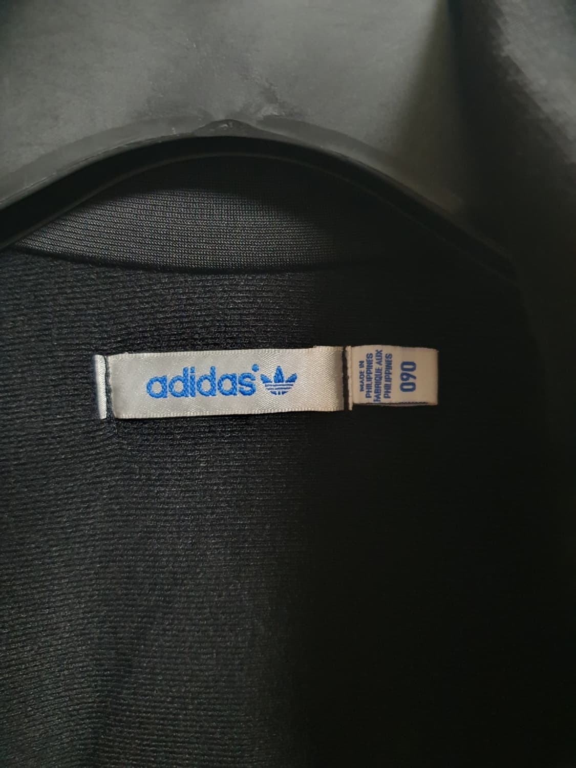 아디다스 빅로고 파이어버드 져지 블랙 90 상품이미지7