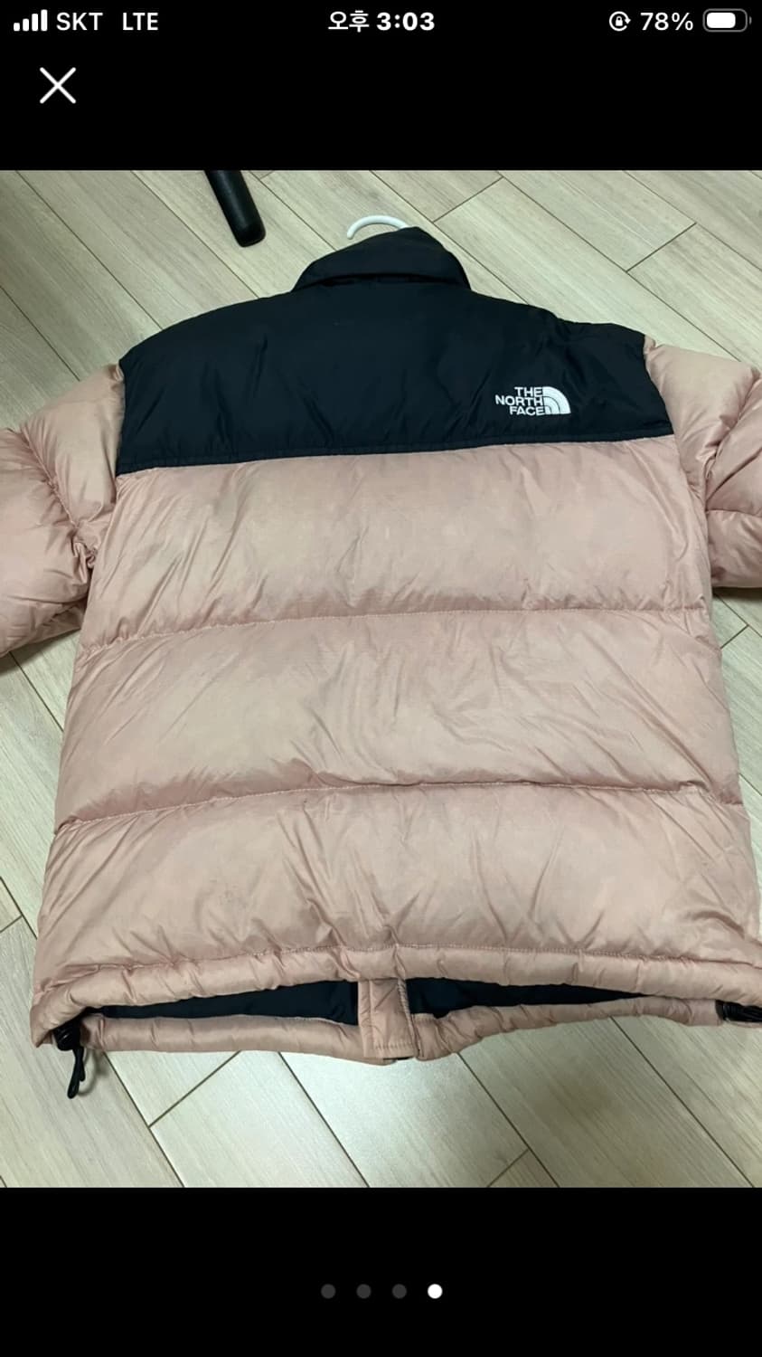 노스페이스 1996 레트로 눕시 자켓 페일핑크 S(85) 상품이미지4
