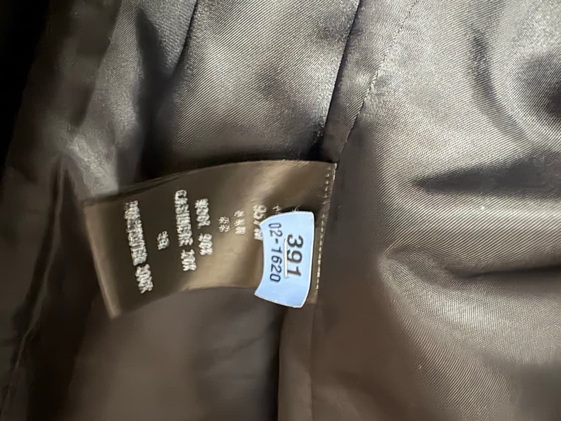 (M) 토니웩 견장 블랙 코트 상품이미지4