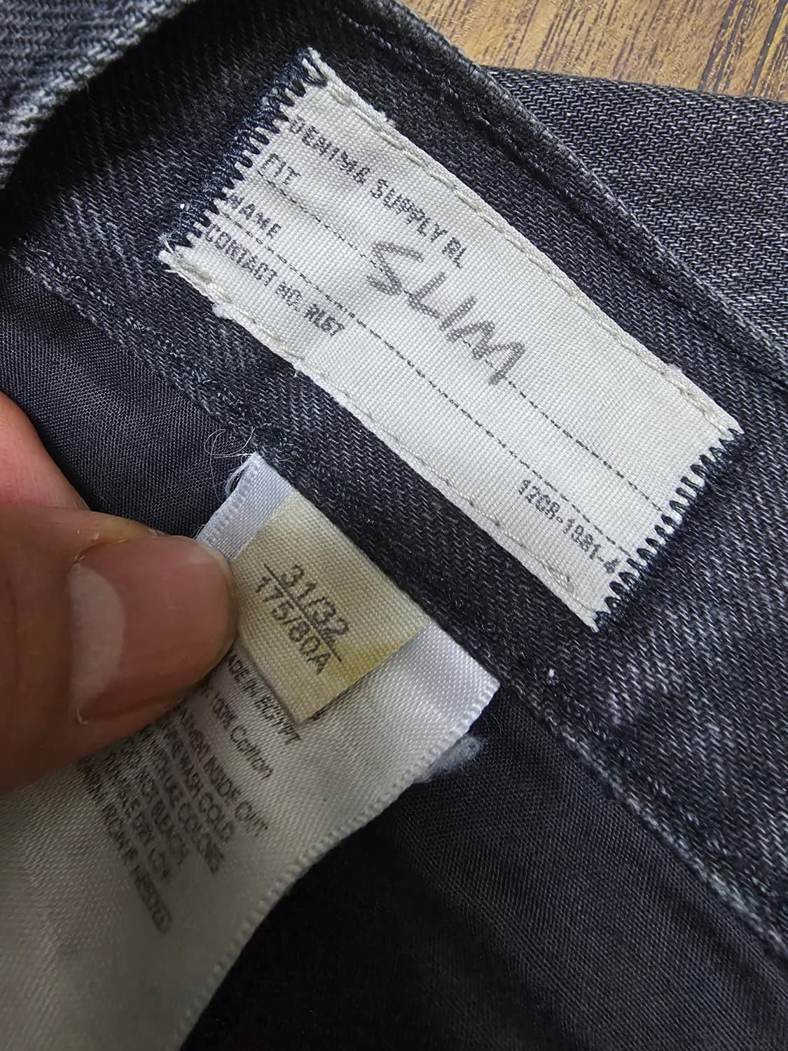 데님앤서플라이 흑청데님 상품이미지5