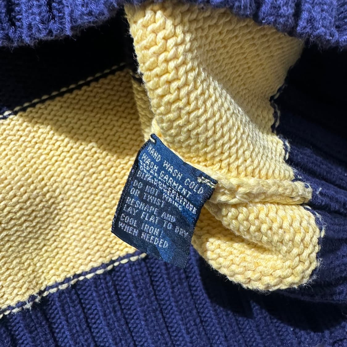 폴로 랄프로렌 스트라이프 라운드 니트 상품이미지6