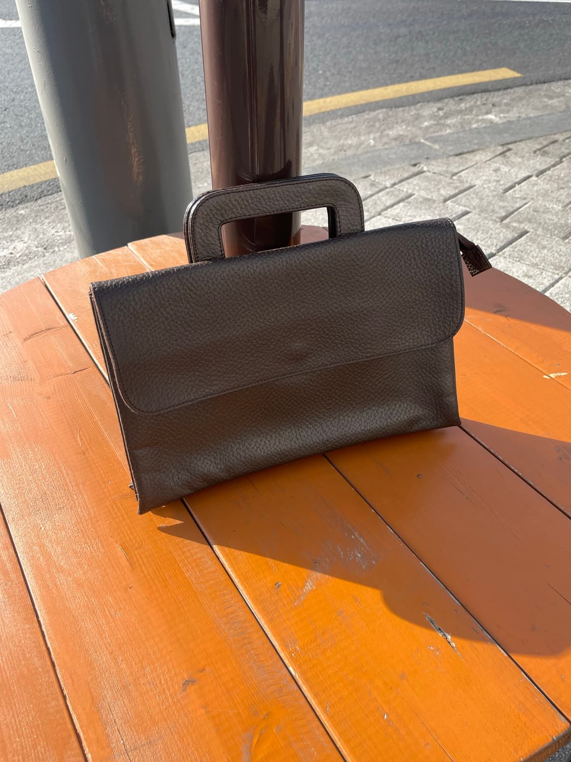 꼼데가르송 레더 2way 상품이미지2