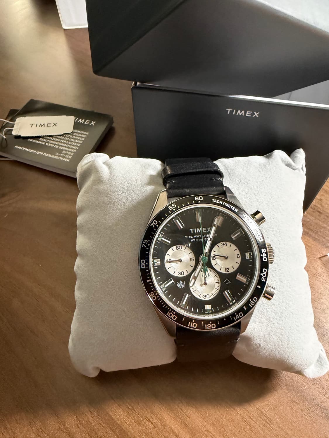 타이맥스 워터베리 크로노그래프 남자가죽시계 41mm  상품이미지3