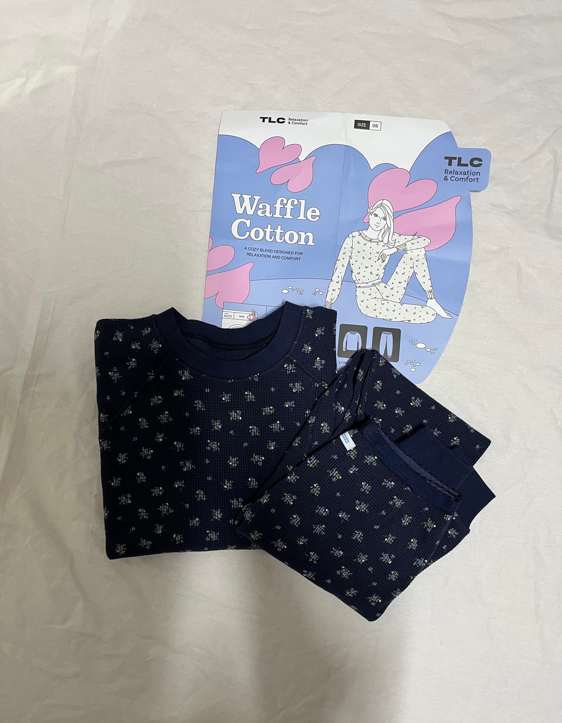 더러브컴즈(TLC) THERMAL WEAR SET / NAVY 상품이미지1