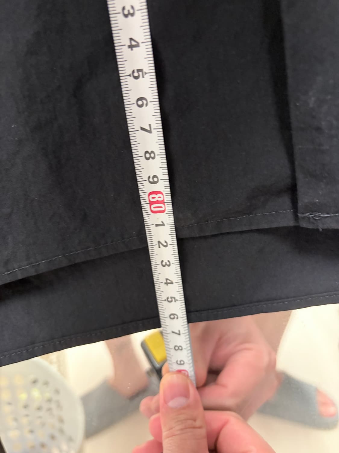 Sillage 블랙 오픈 칼라 반팔 셔츠 F사이즈 상품이미지5