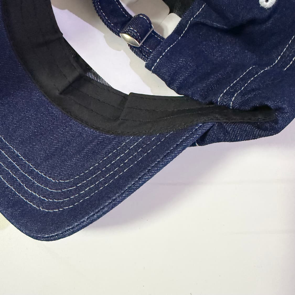 새상품 여자 데님 리본 볼캡 상품이미지5