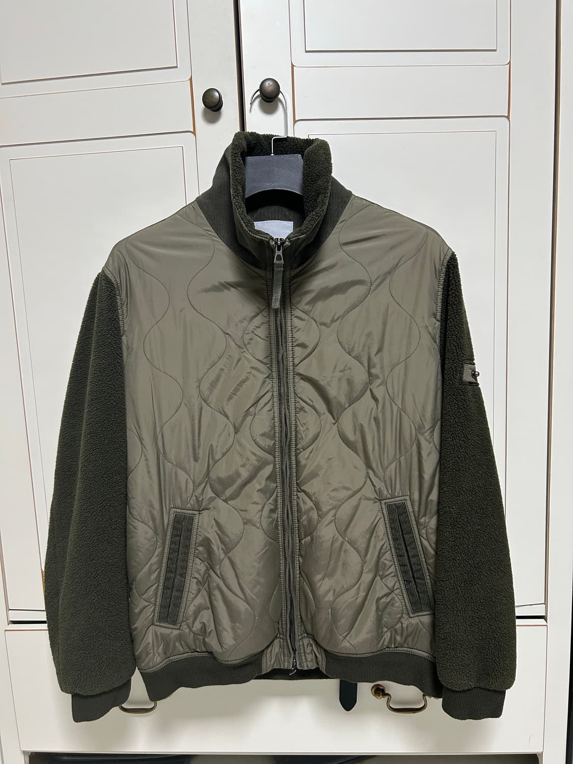 시리즈 series 퀼팅 플리스 자켓 100 상품이미지1