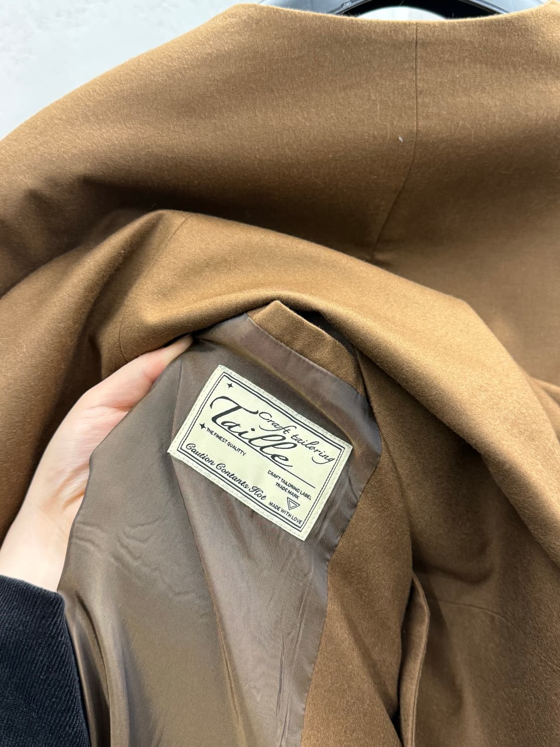 Taille 타일레 브라운 자켓  상품이미지6