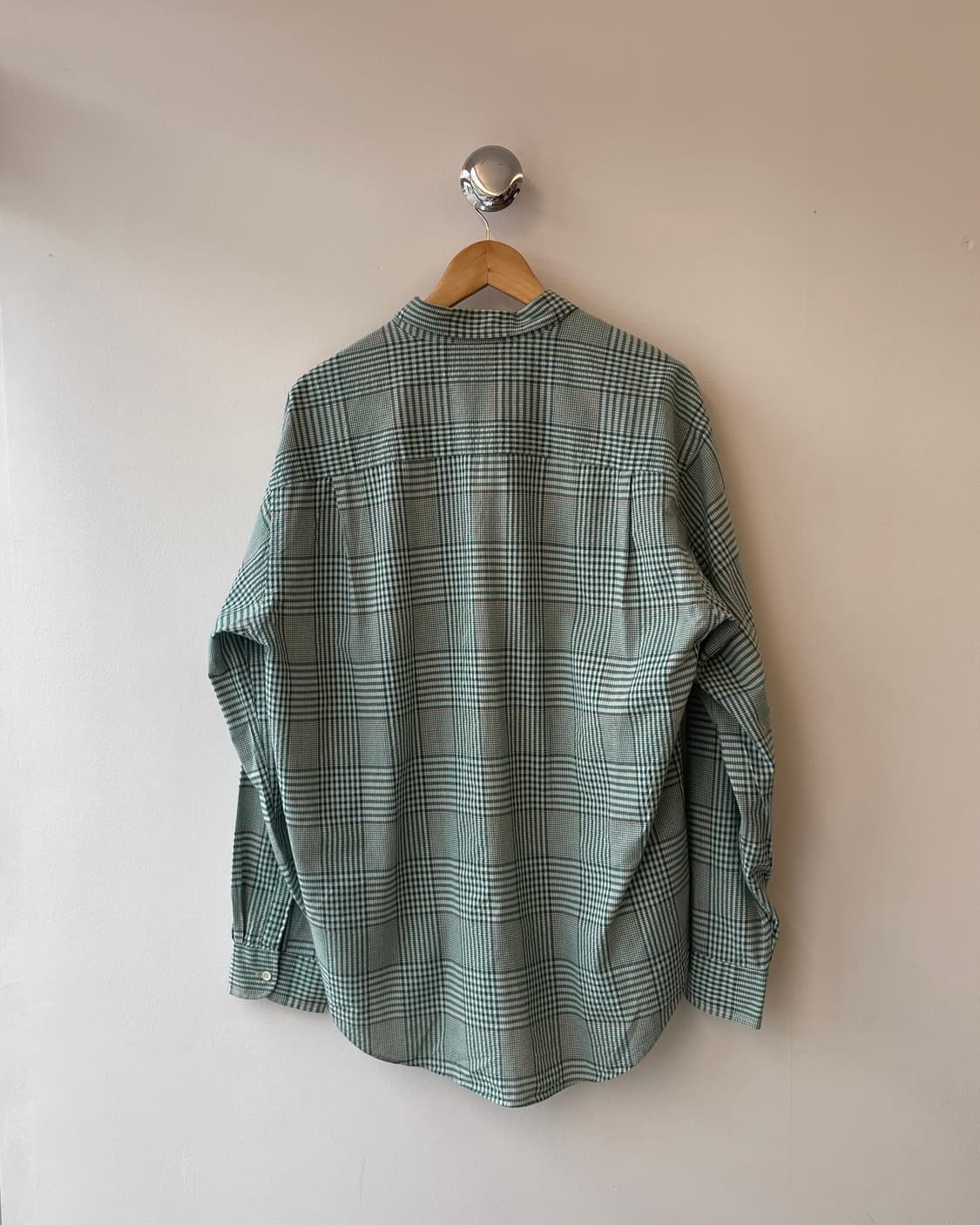 90’s L.L. Bean shirt (seersucker madras) 상품이미지3