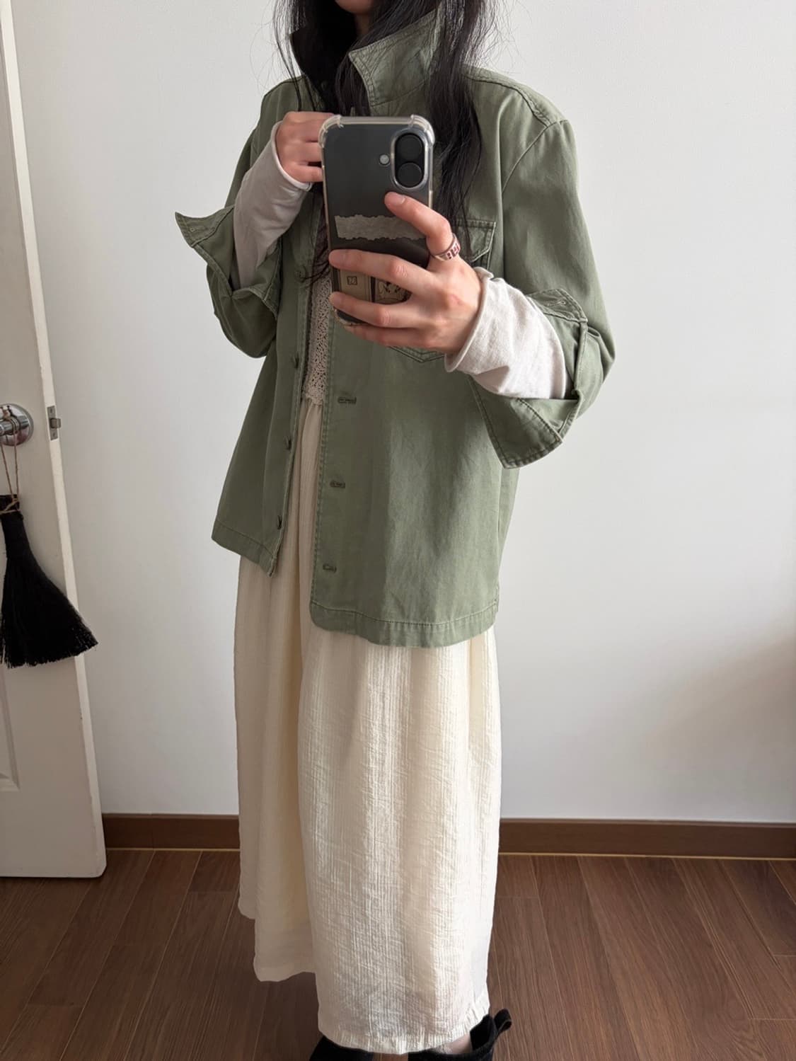 military shirt-jacket 상품이미지3