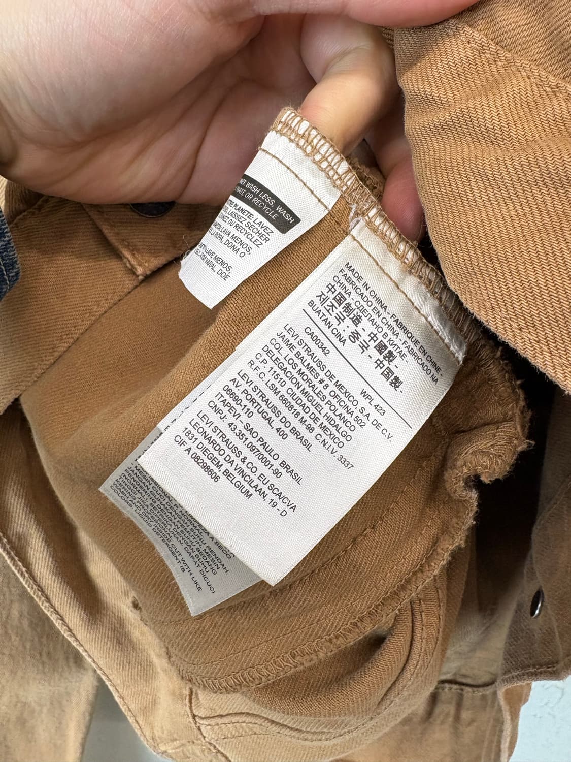 리바이스 빈티지 캔버스 트러커 자켓 상품이미지8