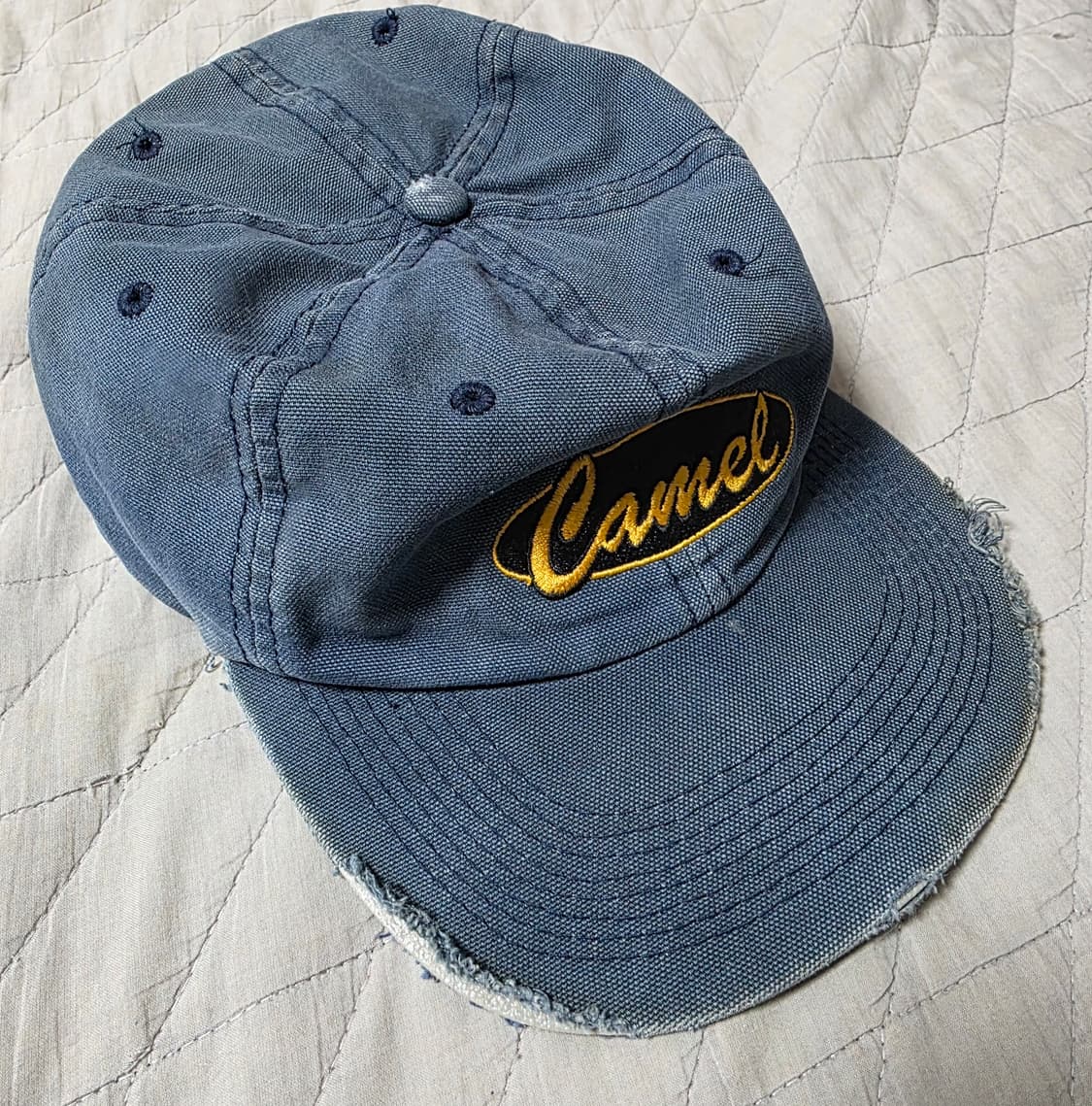 [OS] 빈티지 카멜 프로모 볼캡 ver. 트래쉬드 상품이미지1