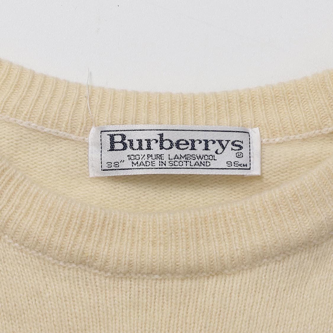 Burberrys 램스울 자수로고 니트 상품이미지8