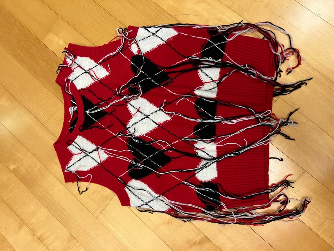 찰스제프리러버보이 니트 베스트 M 상품이미지4