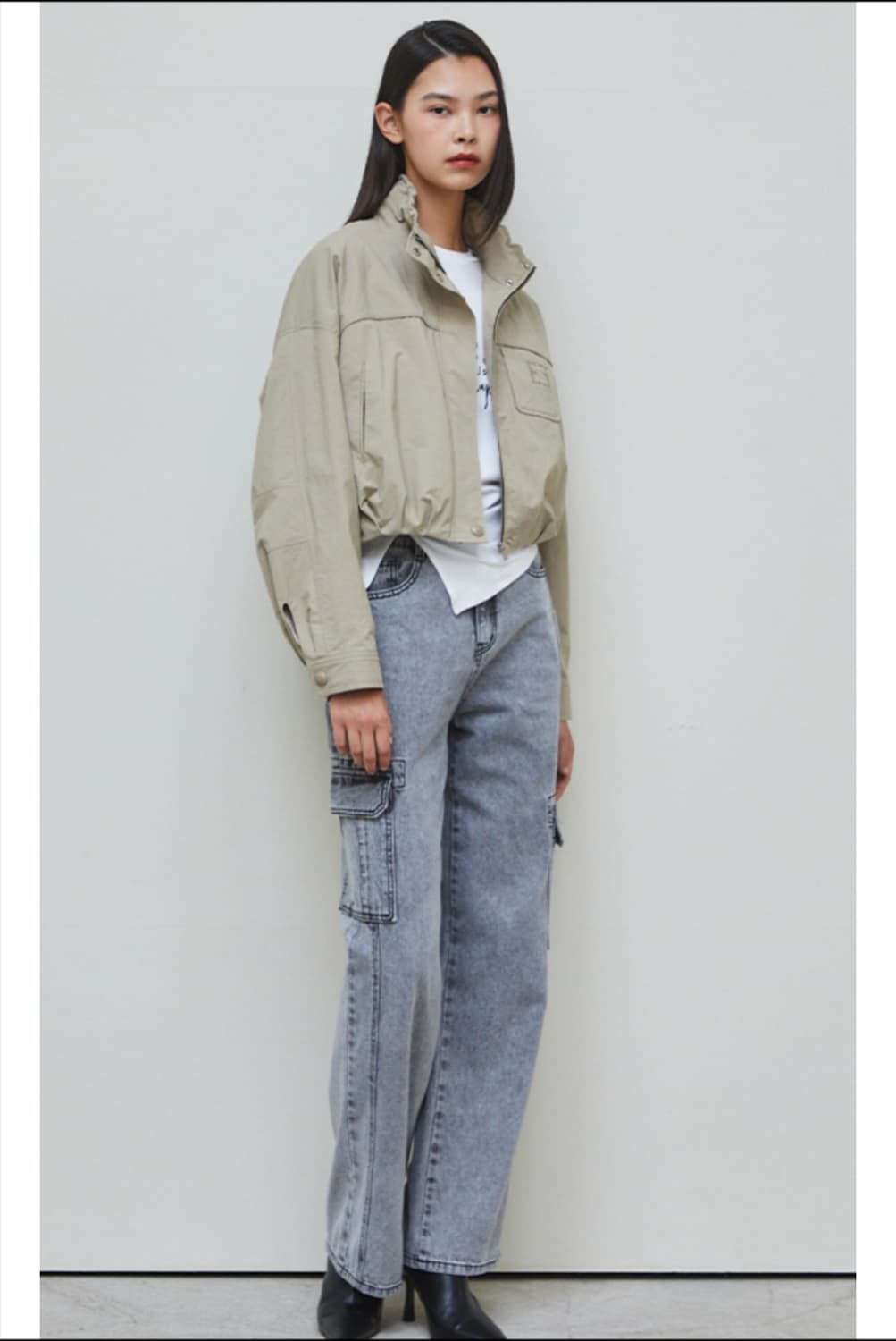 모크넥크롭점퍼 상품이미지1