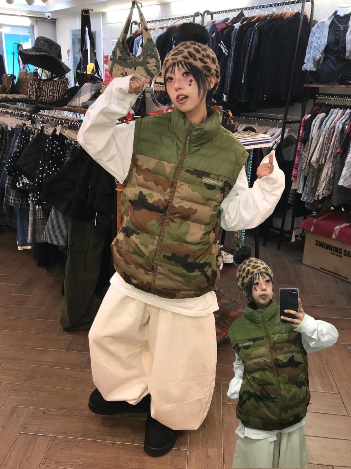 Adidas Camouflage Padded Vest 상품이미지1